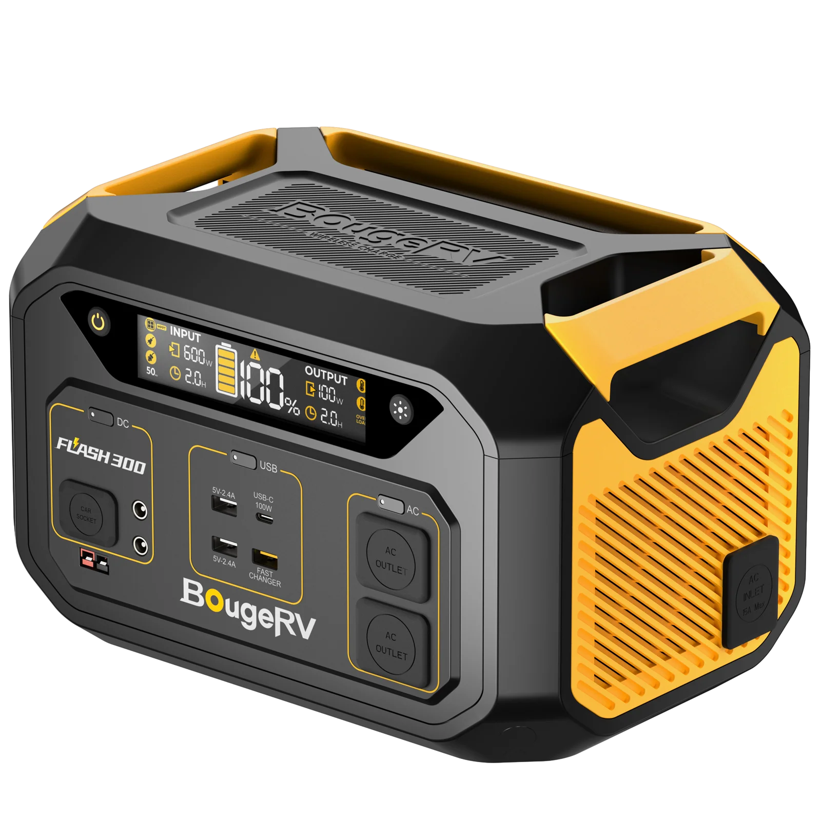 BougeRV 286Wh Flash300 Fast Charging