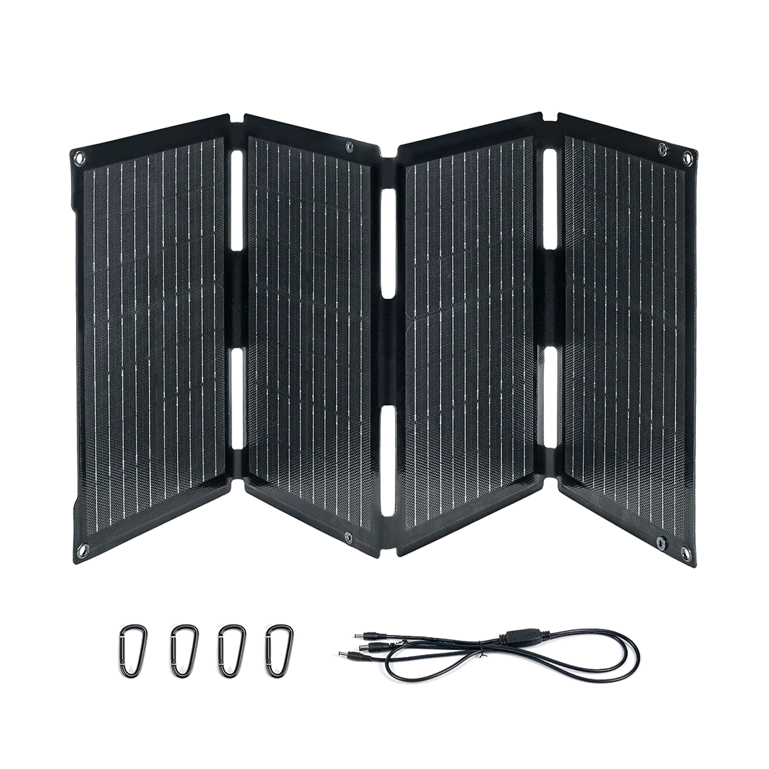 BougeRV 50W Fiberglass Flexible Portable Solar Panel